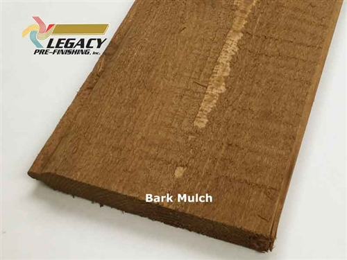Prefinished Cedar Tongue and Groove Siding - Bark Mulch Stain