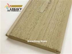 Prefinished Cedar Tongue and Groove Siding - Bleaching Stain