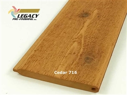Prefinished Cedar Tongue and Groove Siding - Cedar 716 Stain