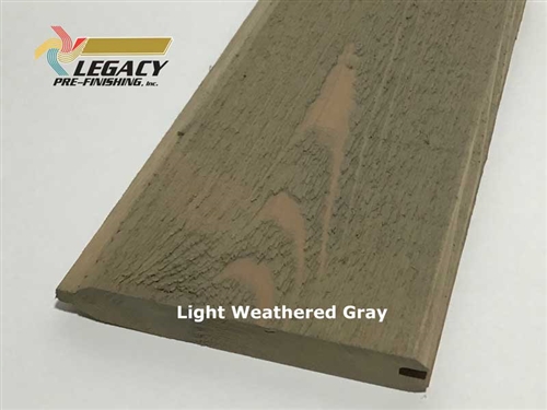 Prefinished Cedar Tongue and Groove Siding - Light Weathered Gray