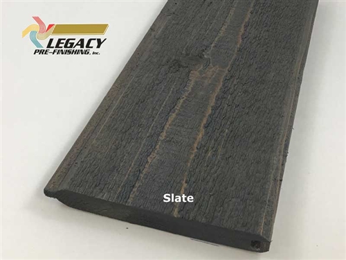 Prefinished Cedar Tongue and Groove Siding - Slate Stain