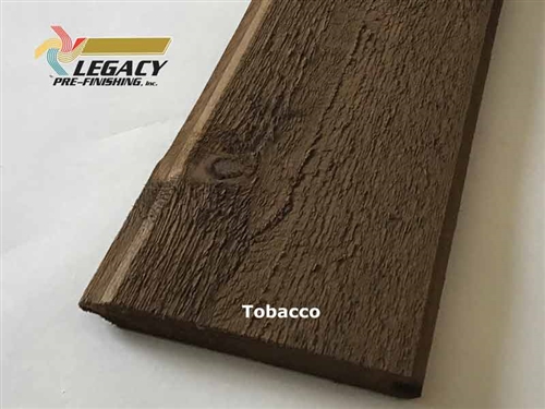 Prefinished Cedar Tongue and Groove Siding - Tobacco Stain
