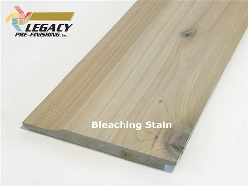 Prefinished Cedar Dutch German Lap Siding - Bleaching Stain