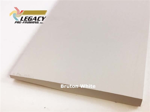 Prefinished Cypress Bevel Back Lap Siding prefinished in a historical off-white color called Bruton White