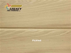 Cypress Prefinished Tongue And Groove V-Joint Boards - Pickled