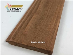 Prefinished Doug Fir Tongue and Groove Siding - Bark Mulch Stain