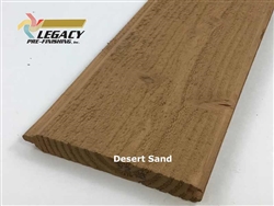 Prefinished Doug Fir Tongue and Groove Siding - Desert Sand Stain