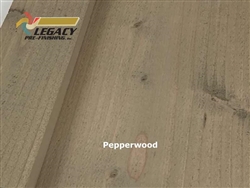Douglas Fir board and batten siding prefinished in a Pepperwood stain