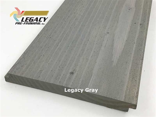 Prefinished Doug Fir Shiplap Siding in a beautiful Legacy Gray stain