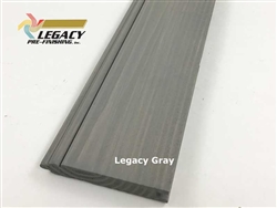 Douglas Fir Tongue and Groove beadboard custom prefinished in a Legacy Gray Stain