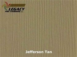 James Hardie Panel Siding, Prefinished - Jefferson Tan
