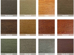 KWP Eco-side, Pre-Finished Lap Siding - Stain Colors