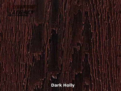 KWP Pre-Finished Woodgrain Vertical Panel Siding - Dark Holly