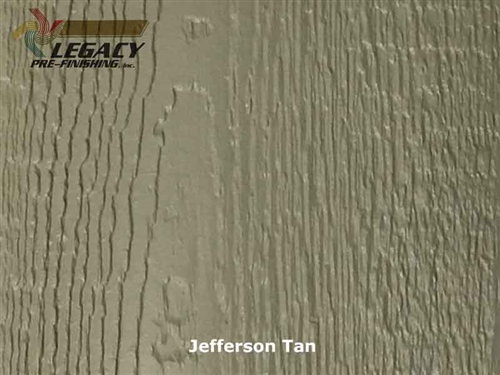 KWP Eco-side, Pre-Finished Woodgrain Panel Siding - Jefferson Tan