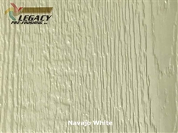 KWP Eco-side, Pre-Finished Woodgrain Panel Siding - Navajo White
