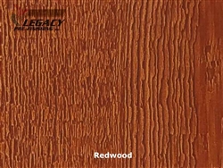 KWP Pre-Finished Woodgrain Vertical Panel Siding - Redwood
