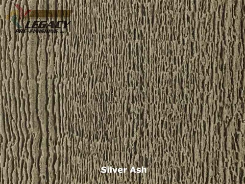 KWP Pre-Finished Woodgrain Vertical Panel Siding - Silver Ash