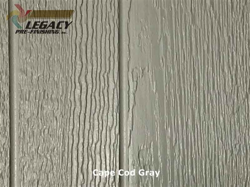 KWP Eco-side, Pre-Finished Shake Panel Siding - Cape Cod Gray