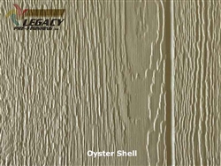 KWP Eco-side, Pre-Finished Shake Panel Siding - Oyster Shell