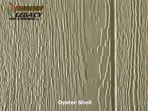 KWP Eco-side, Pre-Finished Shake Panel Siding - Oyster Shell