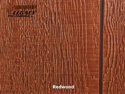 KWP Eco-side, Pre-Finished Shake Panel Siding - Redwood