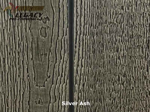 KWP Eco-side, Pre-Finished Shake Panel Siding - Silver Ash