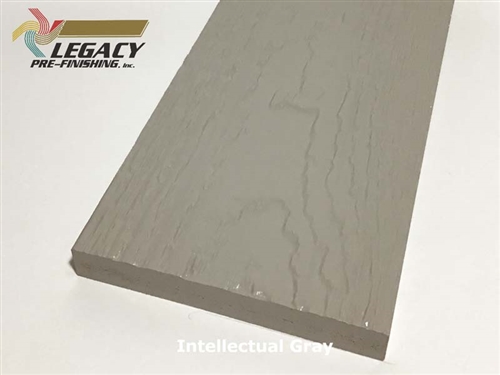KWP Eco-side, Pre-Finished Woodgrain Trim - Intellectual Gray