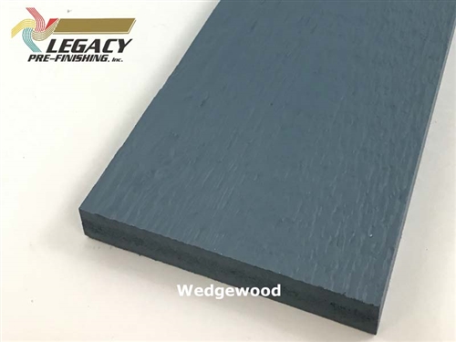 KWP Eco-side, Pre-Finished Woodgrain Trim - Wedgewood