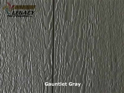 Prefinished LP SmartSide, Cedar Shake Panel - Gauntlet Gray
