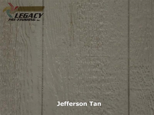 Prefinished LP SmartSide, Cedar Shake Panel - Jefferson Tan