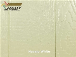 Prefinished LP SmartSide, Cedar Shake Panel - Navajo White
