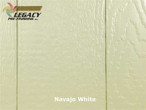 Prefinished LP SmartSide, Cedar Shake Panel - Navajo White