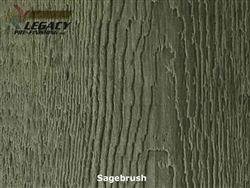 Prefinished LP SmartSide, Cedar Shake Panel - Sagebrush Stain