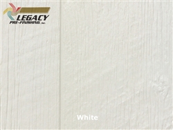 Prefinished LP SmartSide, Cedar Shake Panel - White