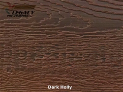 LP SmartSide, Engineered Wood Cedar Texture Lap Siding - Dark Holly Stain