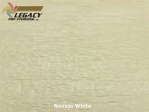 LP SmartSide, Engineered Wood Cedar Texture Lap Siding - Navajo White