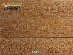 LP SmartSide, Nickel Gap Cedar Texture Siding - Cedar Stain
