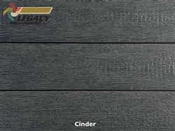 LP SmartSide, Nickel Gap Cedar Texture Siding - Cinder Stain