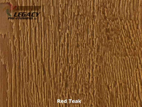 Prefinished LP SmartSide, Engineered Wood Soffit - Red Teak