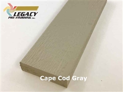 Prefinished LP Smartside Trim - Cape Cod Gray