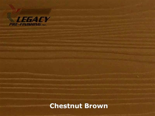 Nichiha, Pre-Finished Fiber Cement Cedar Lap Siding - Chestnut Brown