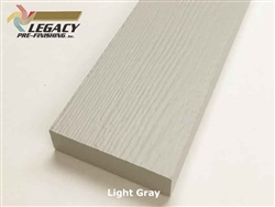 Plycem, Pre-Finished Reversible Fiber Cement Trim - Light Gray