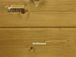 Spruce Prefinished Tongue and Groove V-Joint Boards - Driftwood