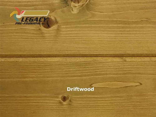 Spruce Prefinished Tongue and Groove V-Joint Boards - Driftwood