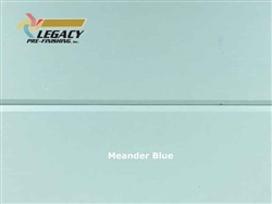 Spruce Prefinished Tongue and Groove V-Joint Boards - Meander Blue