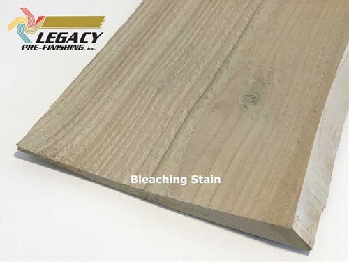 Prefinished Haida Wavy Edge Cedar Siding - Bleaching Stain