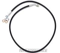 Stainless Steel Clutch Hose (one piece design) - Black cover