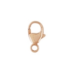 Rose Gold Filled Oval Trigger Lobster Clasp - 9mm