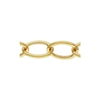 14K Gold Filled Chain - #9 - 3.3mm x 2.2mm Cable chain