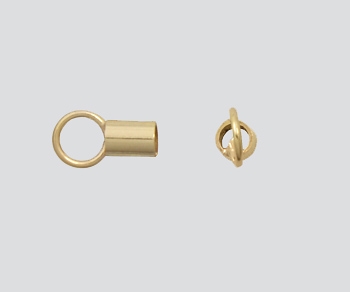 14kt Gold Filled 2mm End Cap